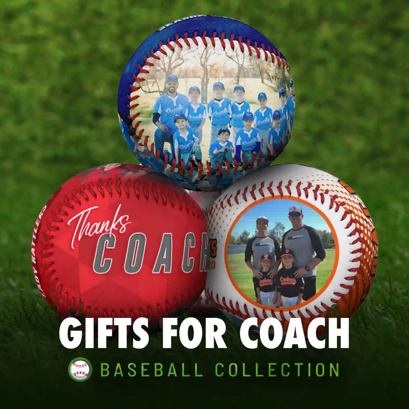 Custom Baseball Gift for Coaches - Built to Celebrate the Season