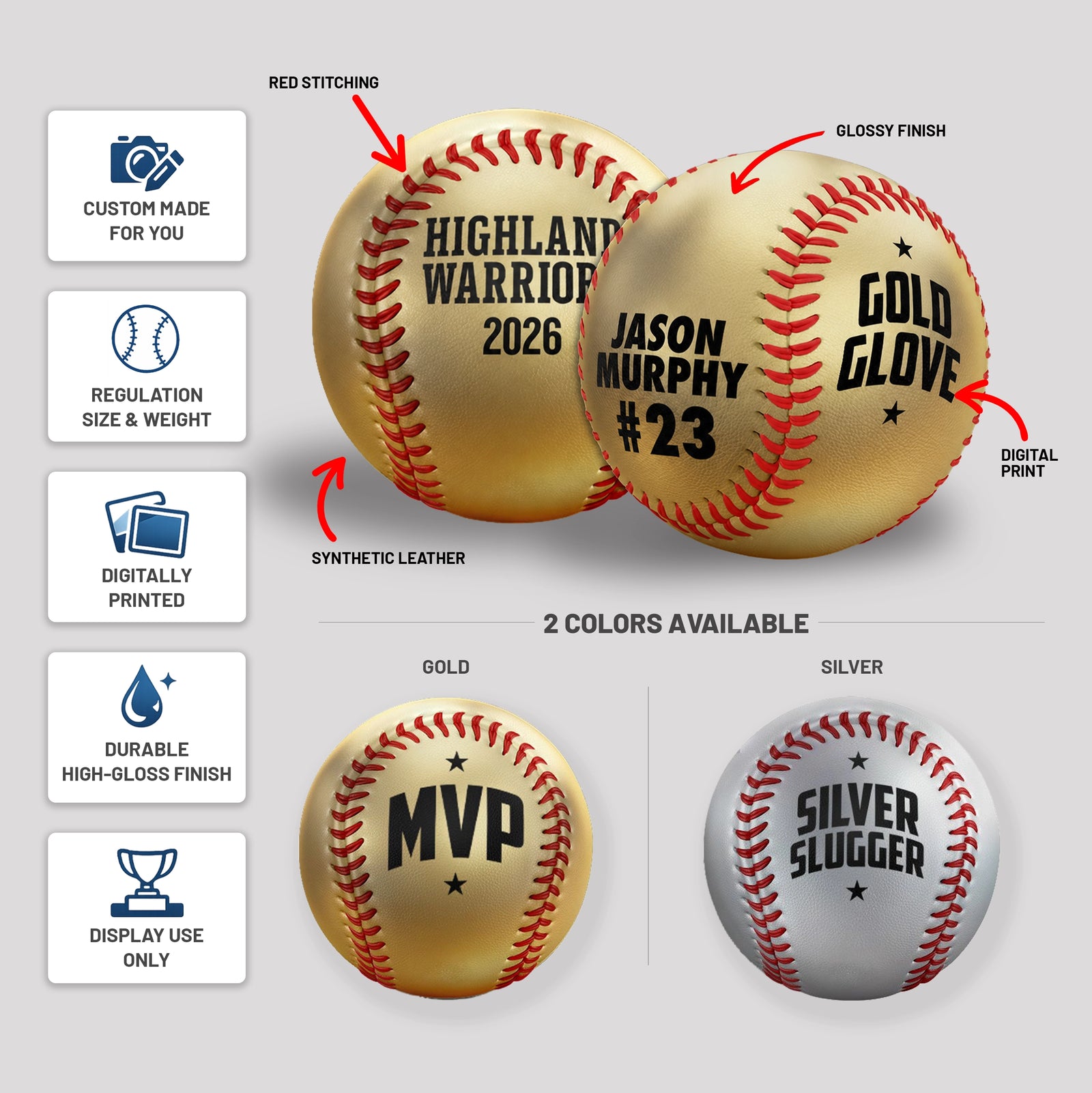 Custom Baseball Awards