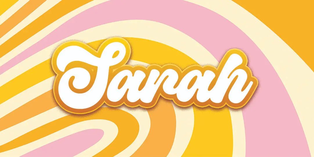 Personalized Groovy Beach Towel – Fun, Retro Inspired Gift for Any Occasion
