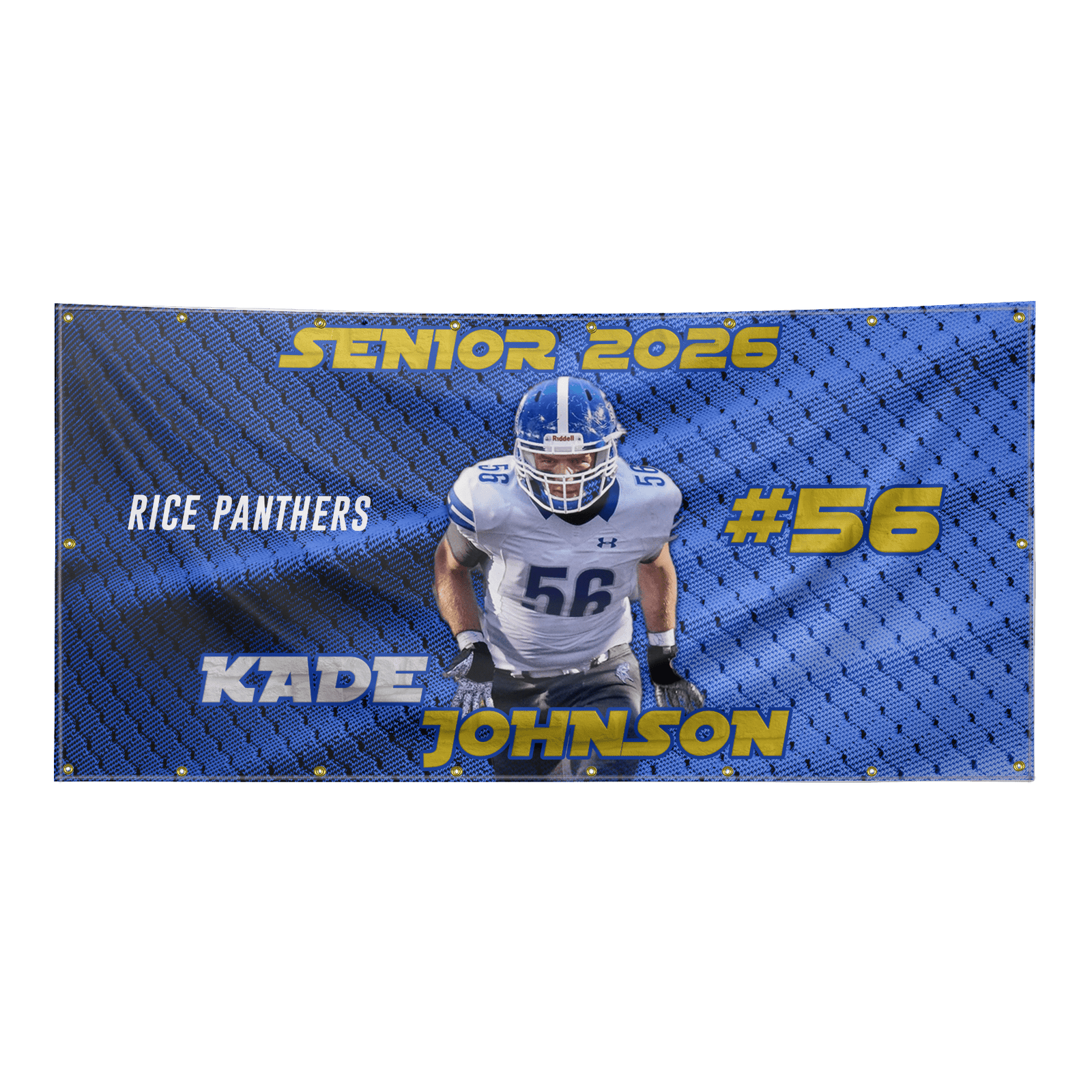 Custom Senior Athlete Banner