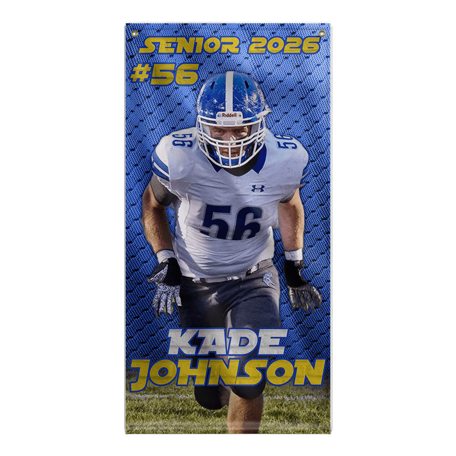 Custom Senior Athlete Banner
