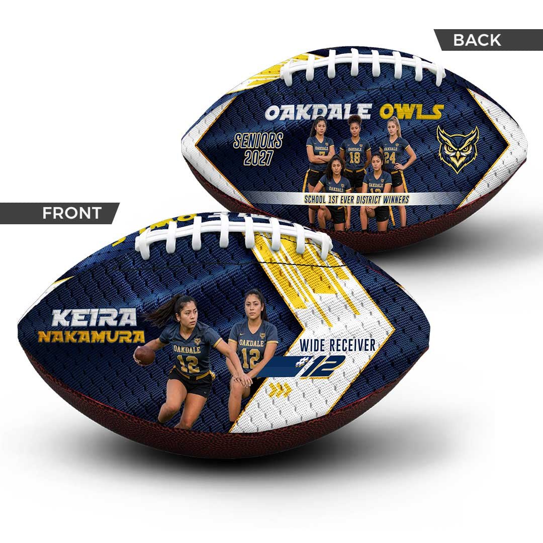Custom Photo Flag Football