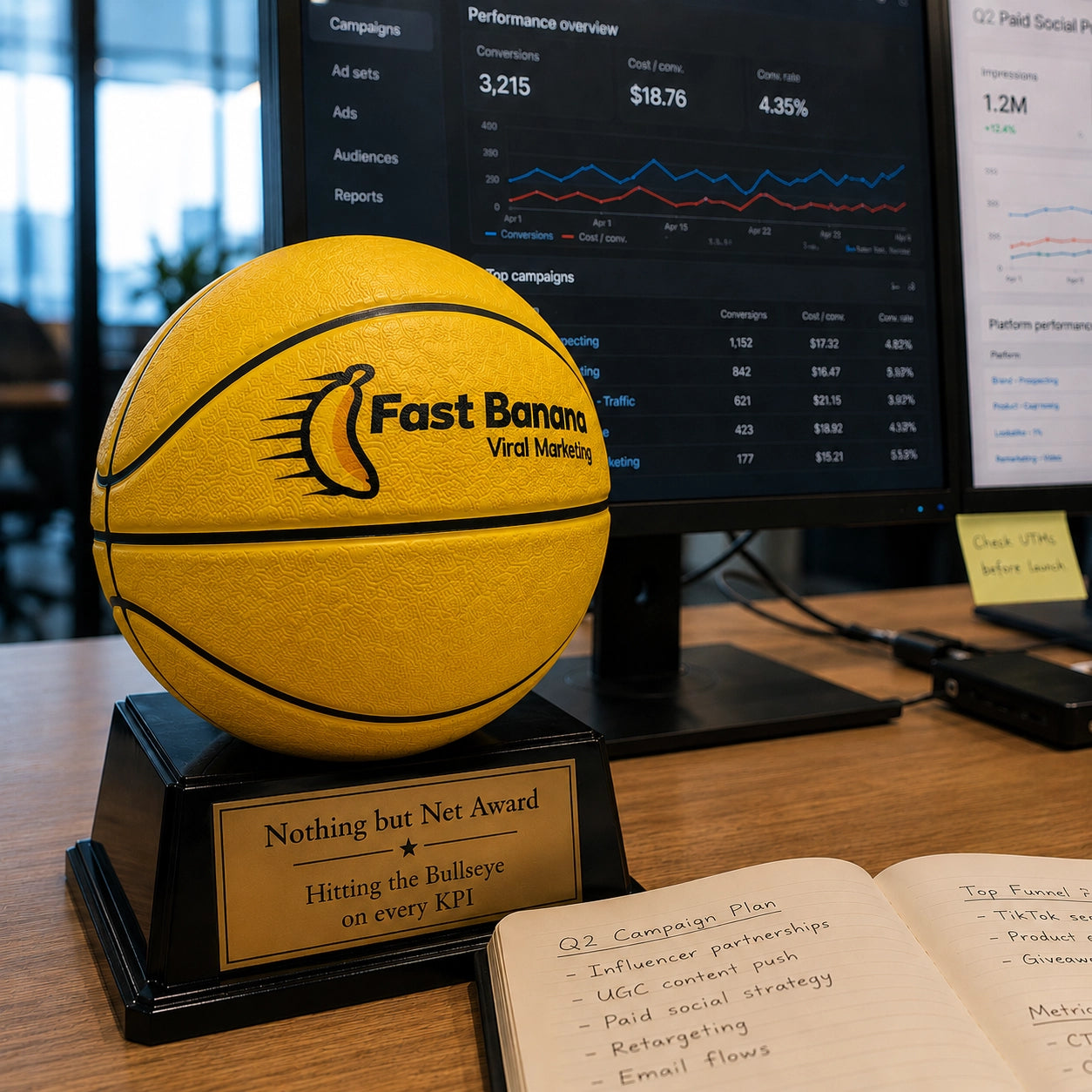 Custom Logo Basketball – Display Gift for Sponsors, Coaches & Teams