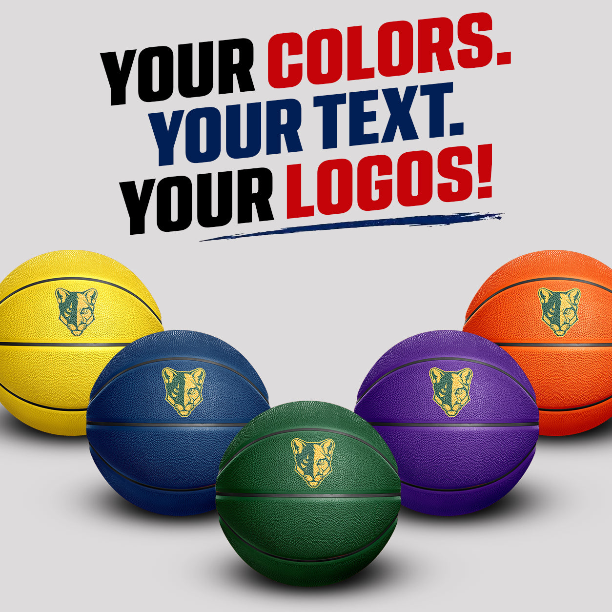 Custom Logo Basketball – Display Gift for Sponsors, Coaches & Teams