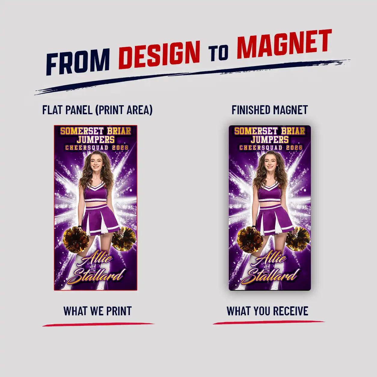 Custom Sports Magnets