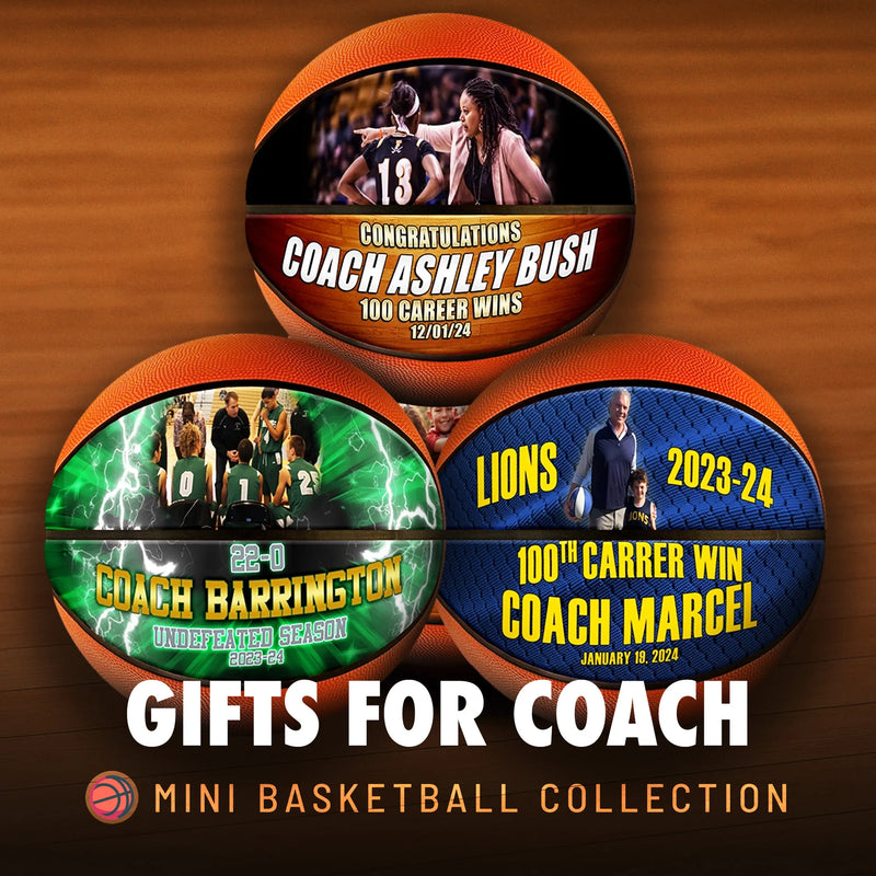 Coach Gift Mini Basketball
