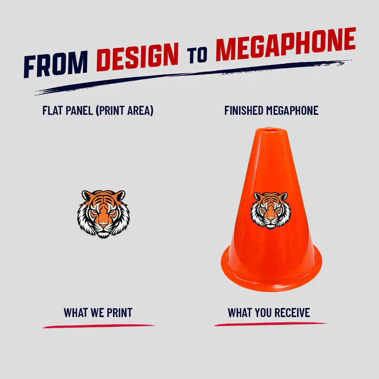 Custom Mini Megaphones