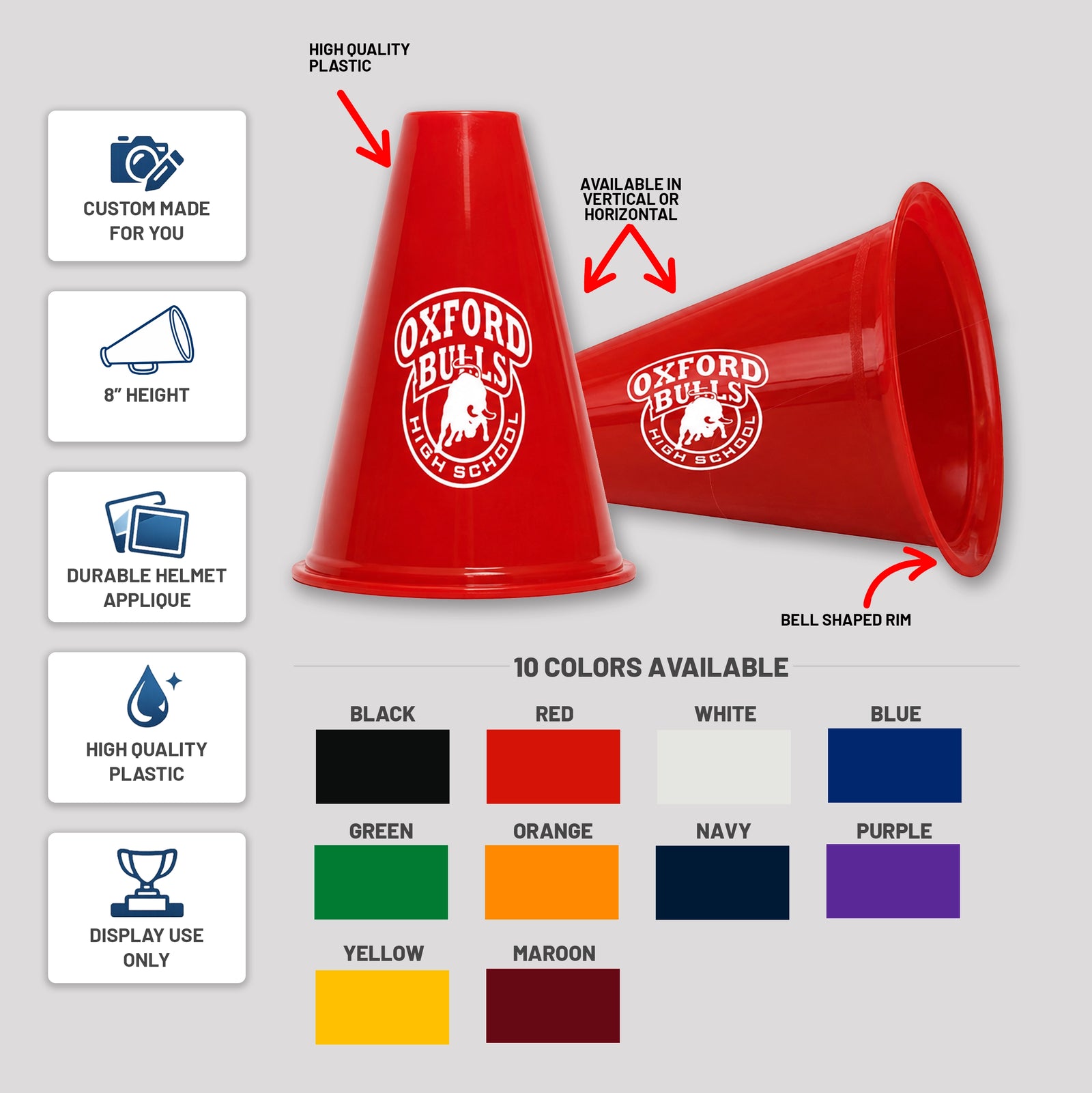 Custom Mini Megaphones