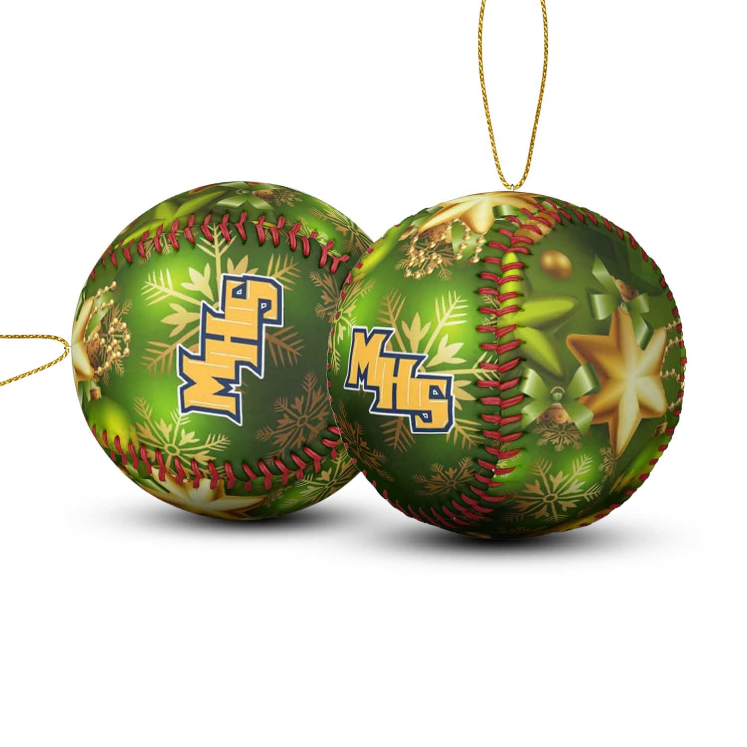 Team Softball Ornaments