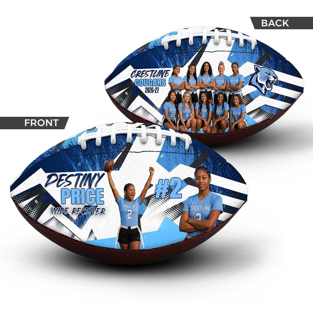Custom Photo Flag Football