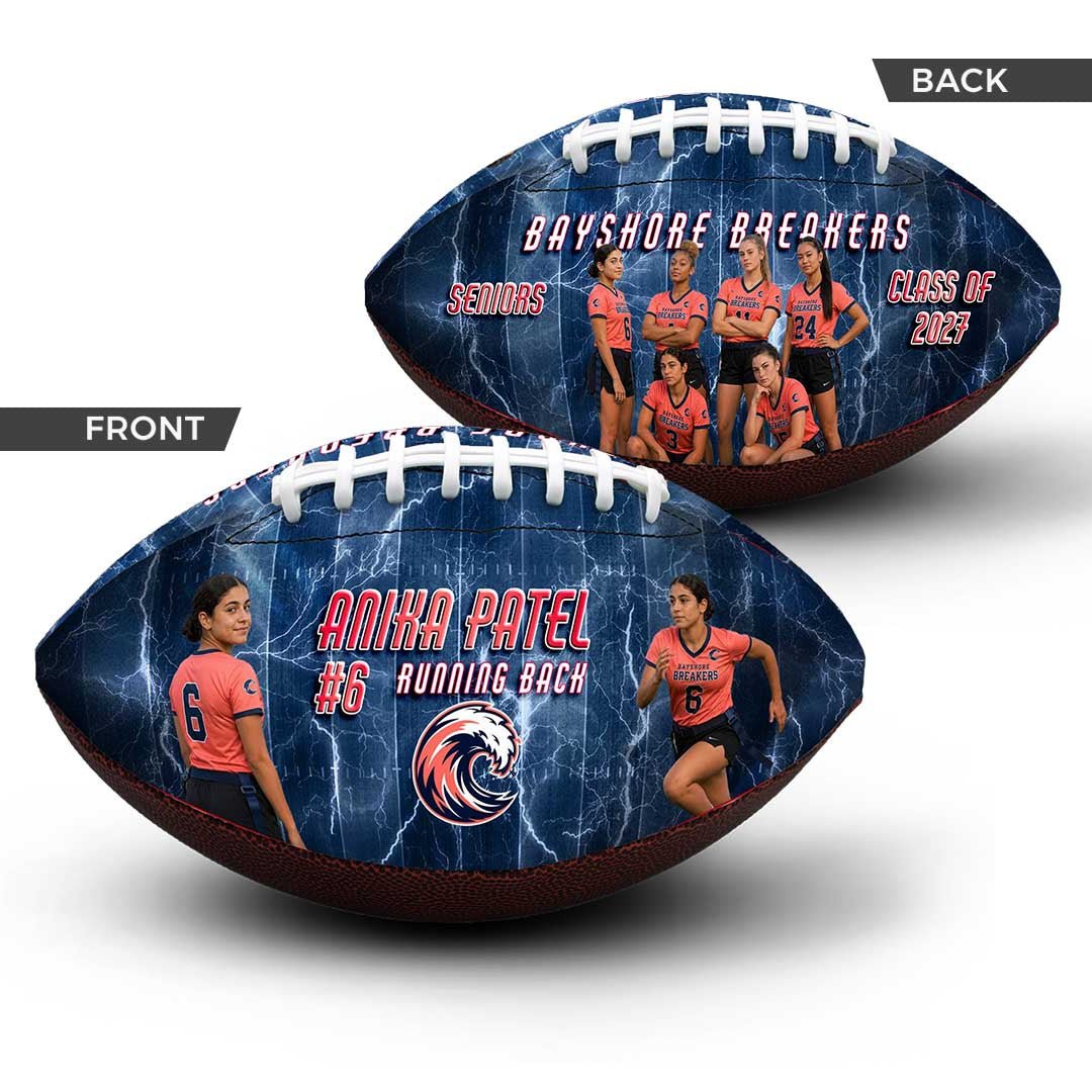 Custom Photo Flag Football