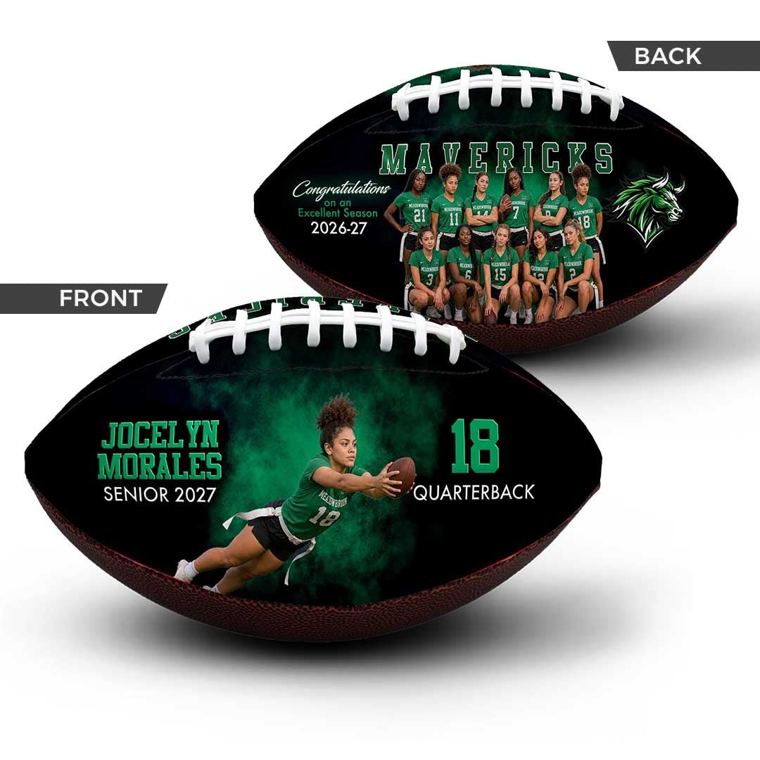 Custom Photo Flag Football