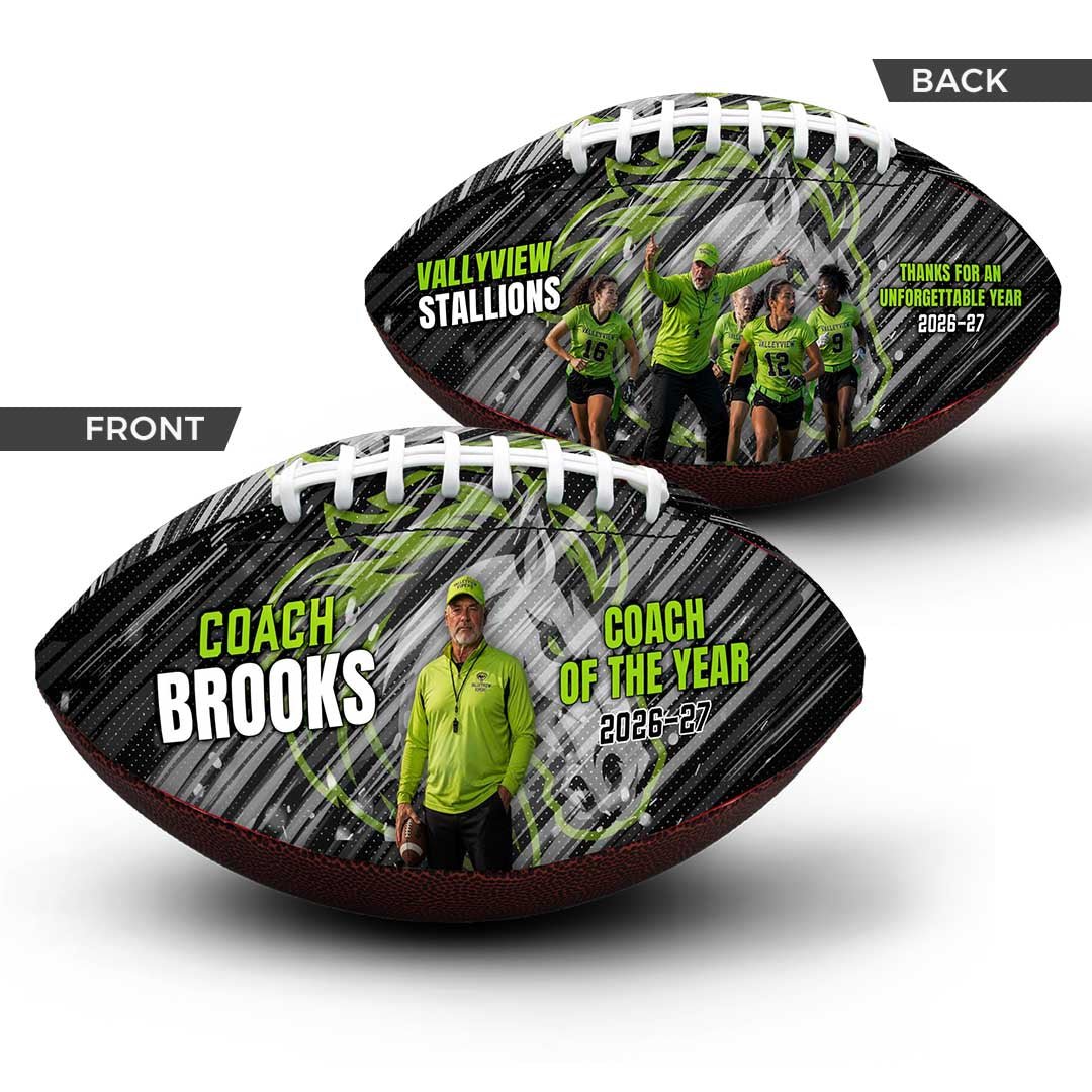 Custom Photo Flag Football