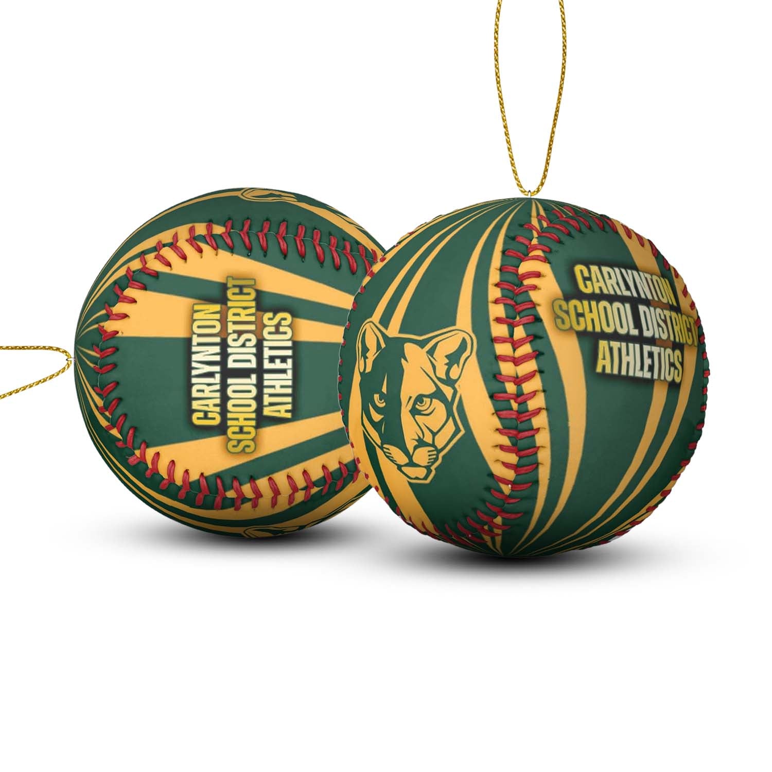 Team Softball Ornaments