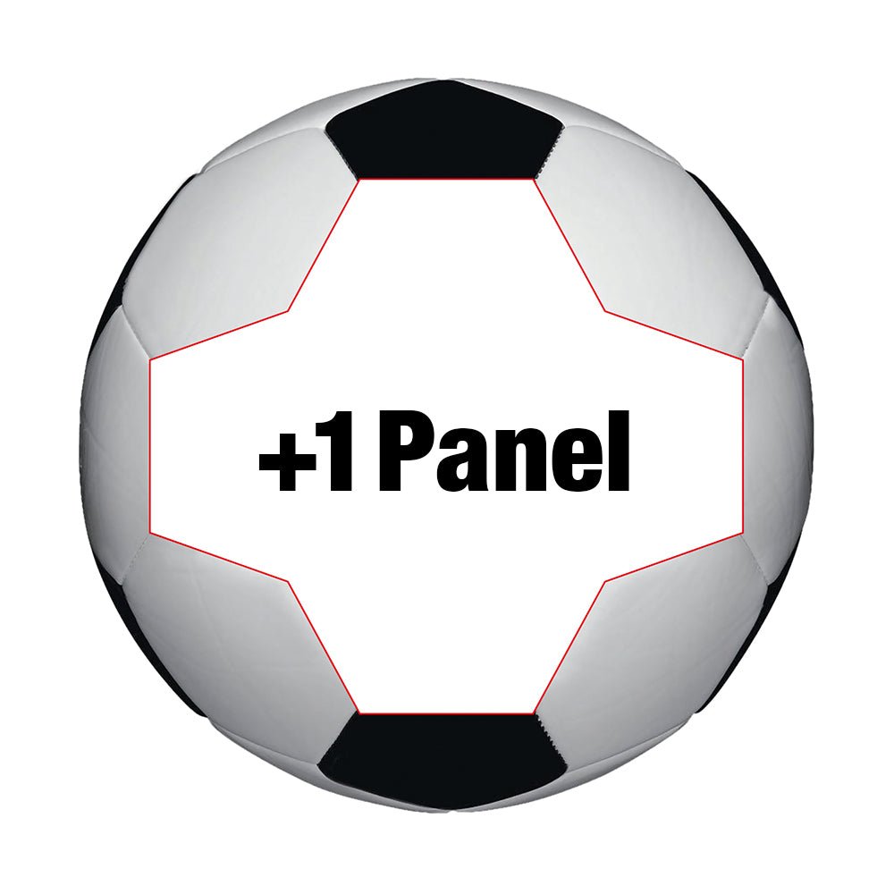 Additional size 3 soccer ball panel