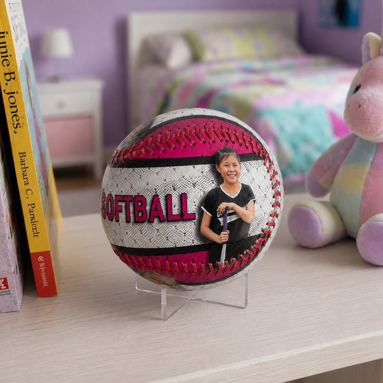 Custom Photo Softball