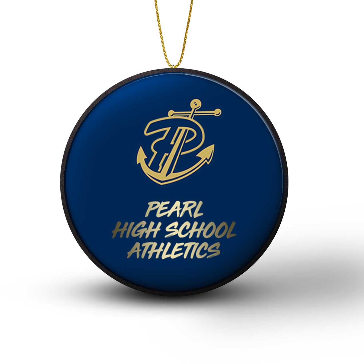 Team Hockey Puck Ornaments