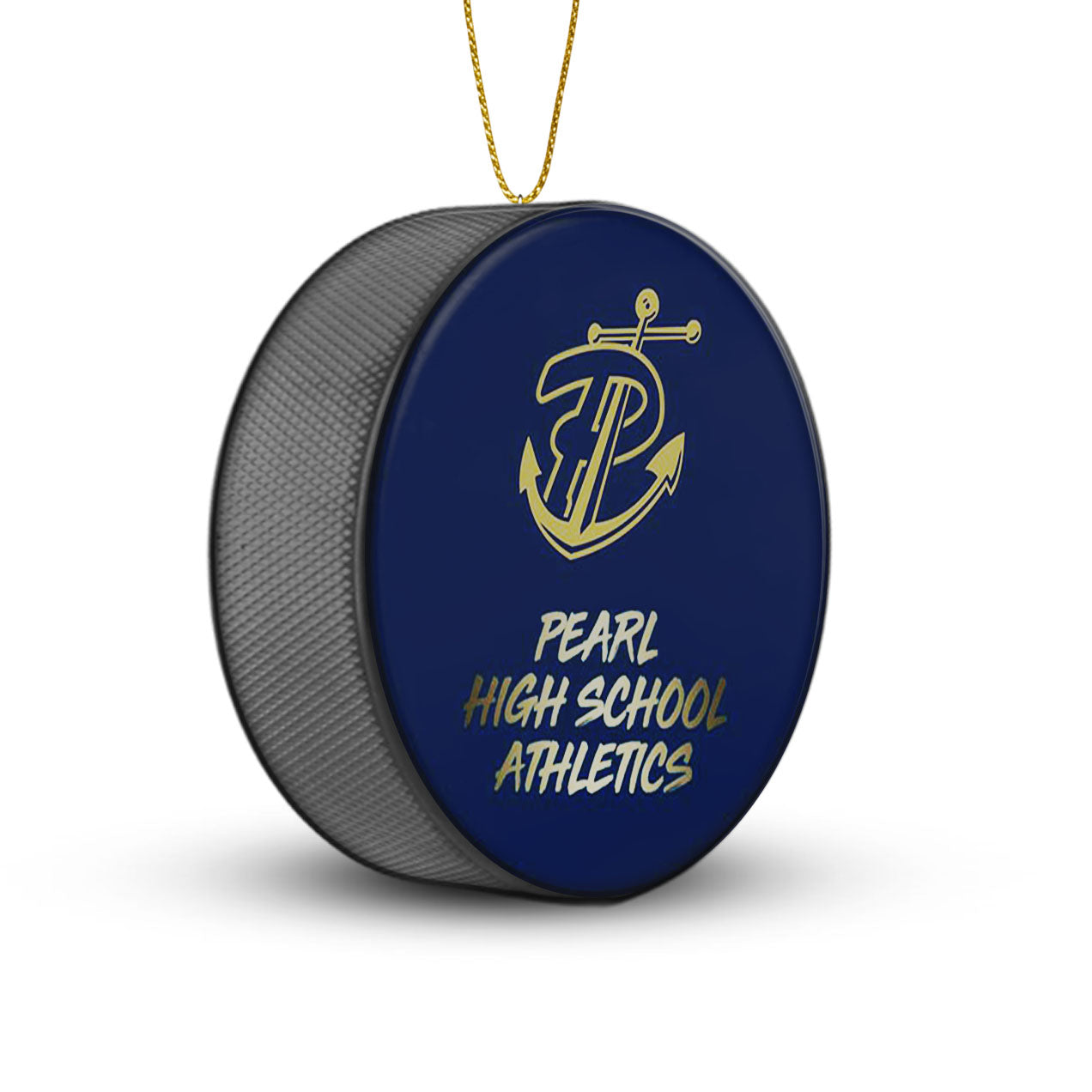 Team Hockey Puck Ornaments