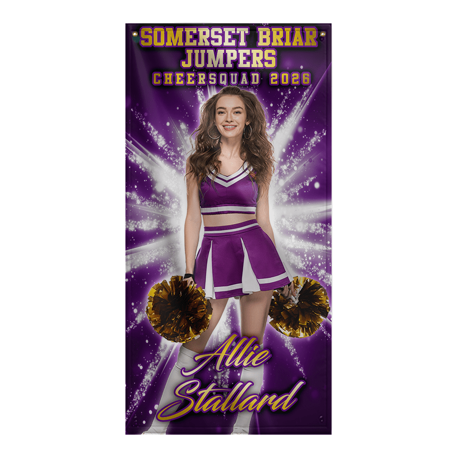 Custom Senior Athlete Banner