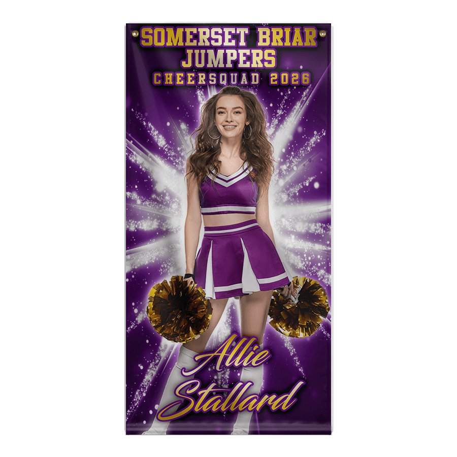 Custom Senior Athlete Banner