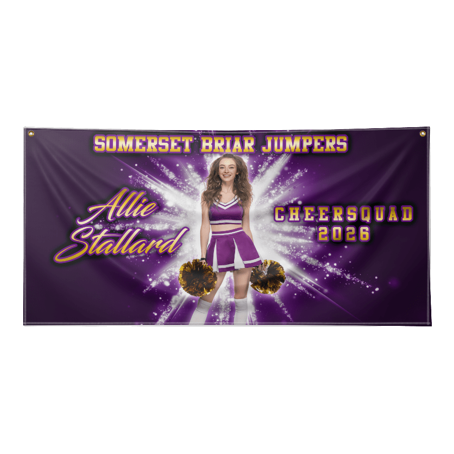 Custom Senior Athlete Banner