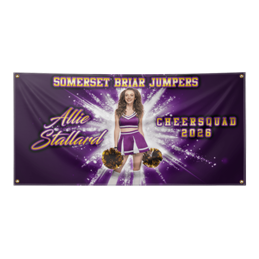 Custom Senior Athlete Banner