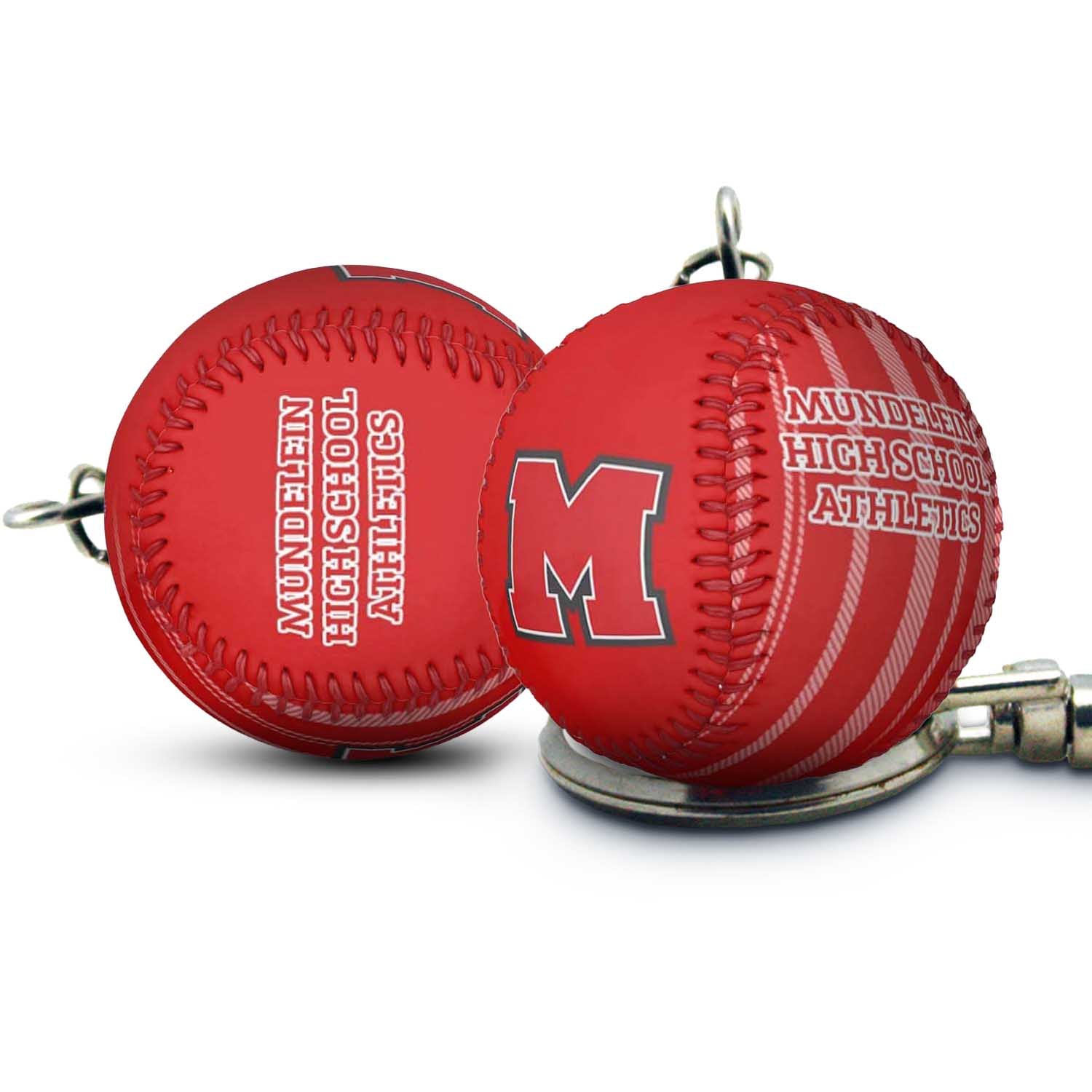 Team Baseball Keychains and Zipper Pulls
