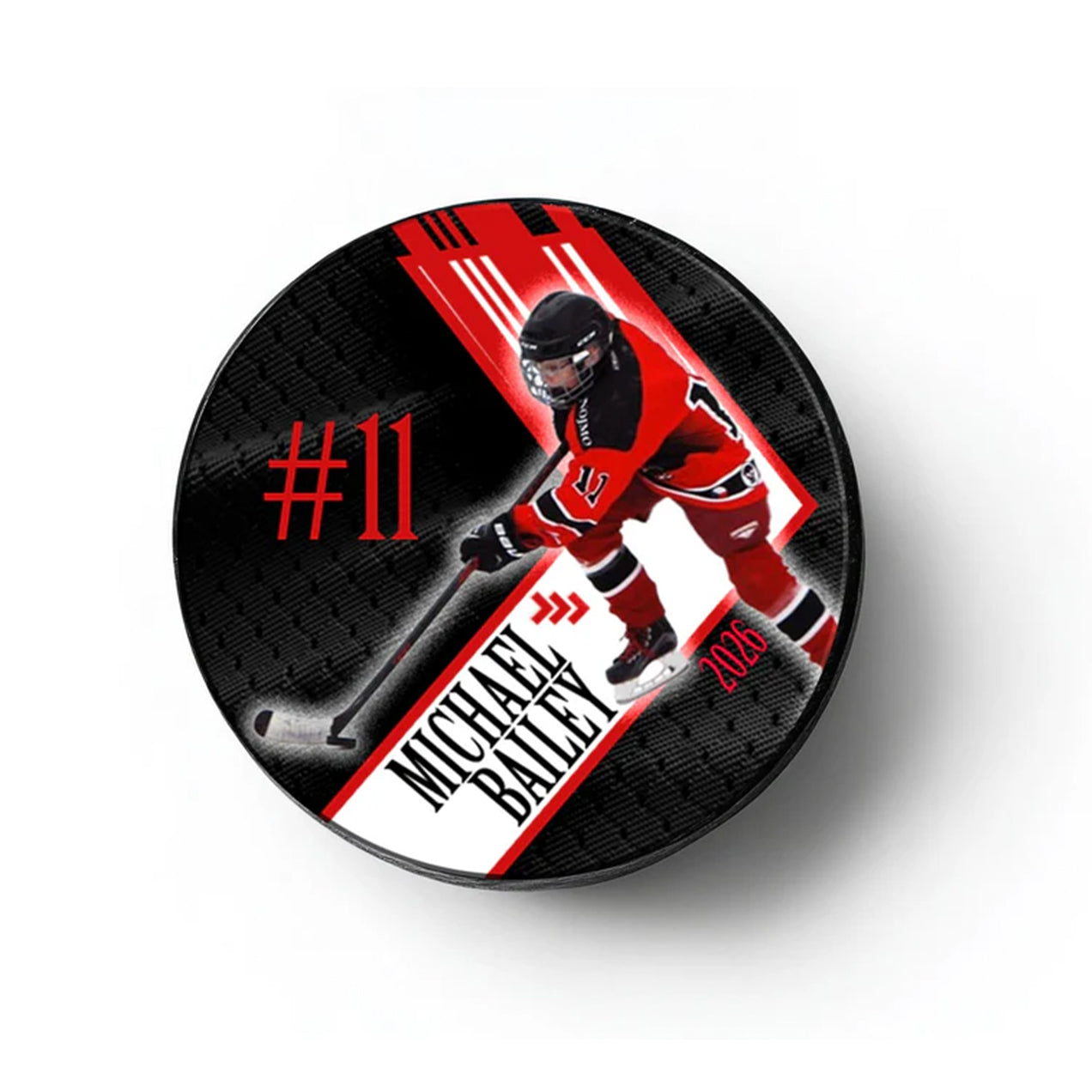 Custom Photo Hockey Puck