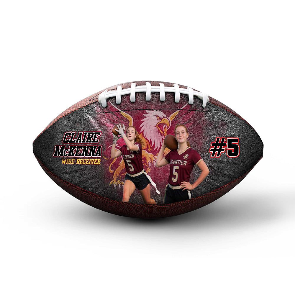 Custom Photo Flag Football