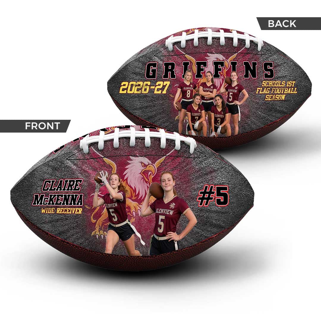 Custom Photo Flag Football
