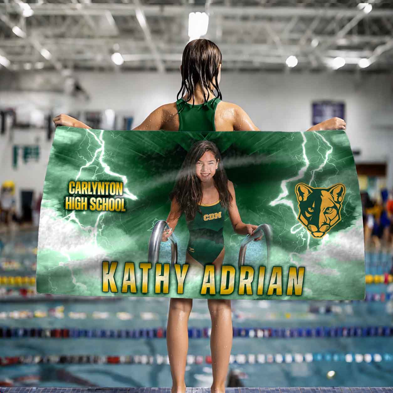 Custom Swim Towel