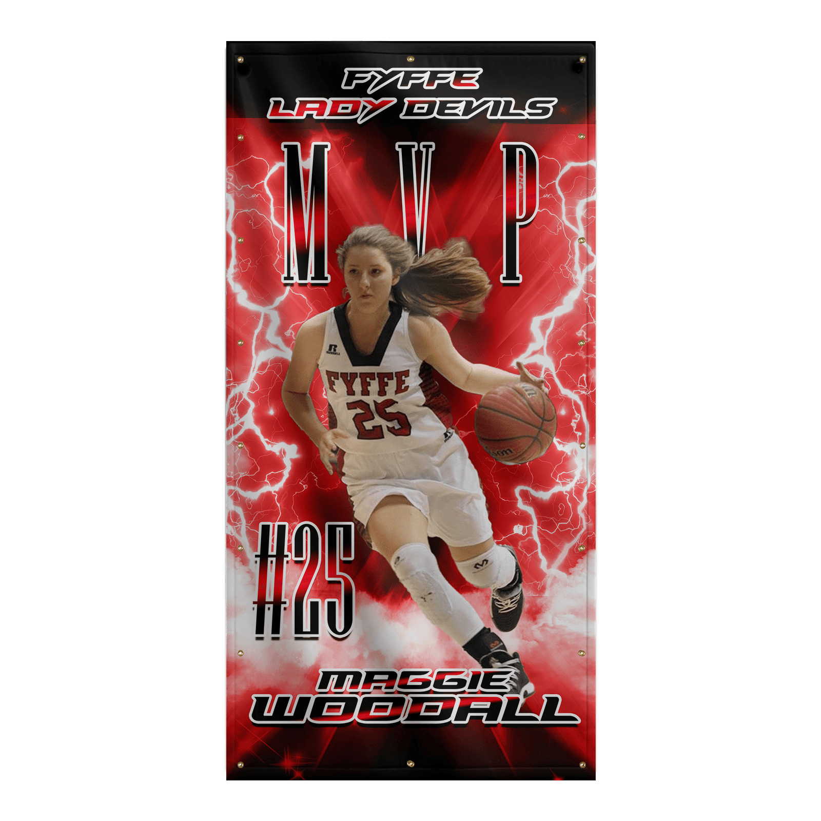 Custom Senior Athlete Banner