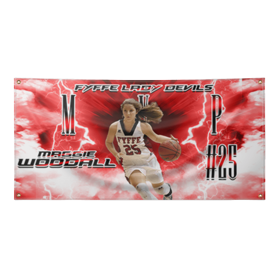 Custom Senior Athlete Banner