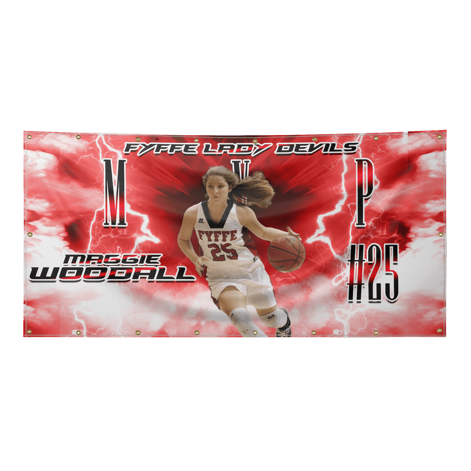 Custom Senior Athlete Banner
