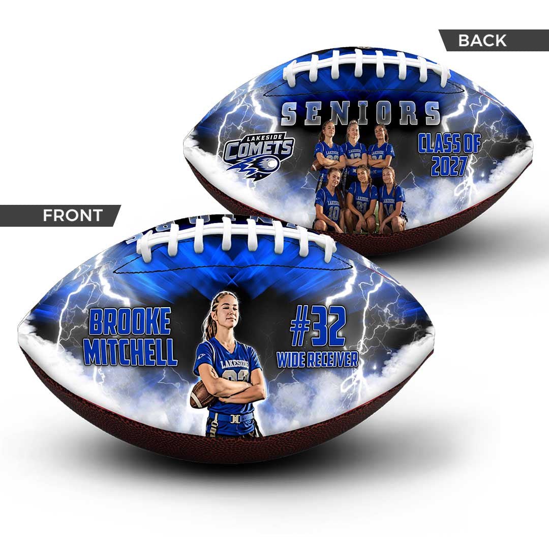Custom Photo Flag Football