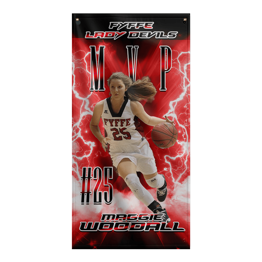 Custom Senior Athlete Banner