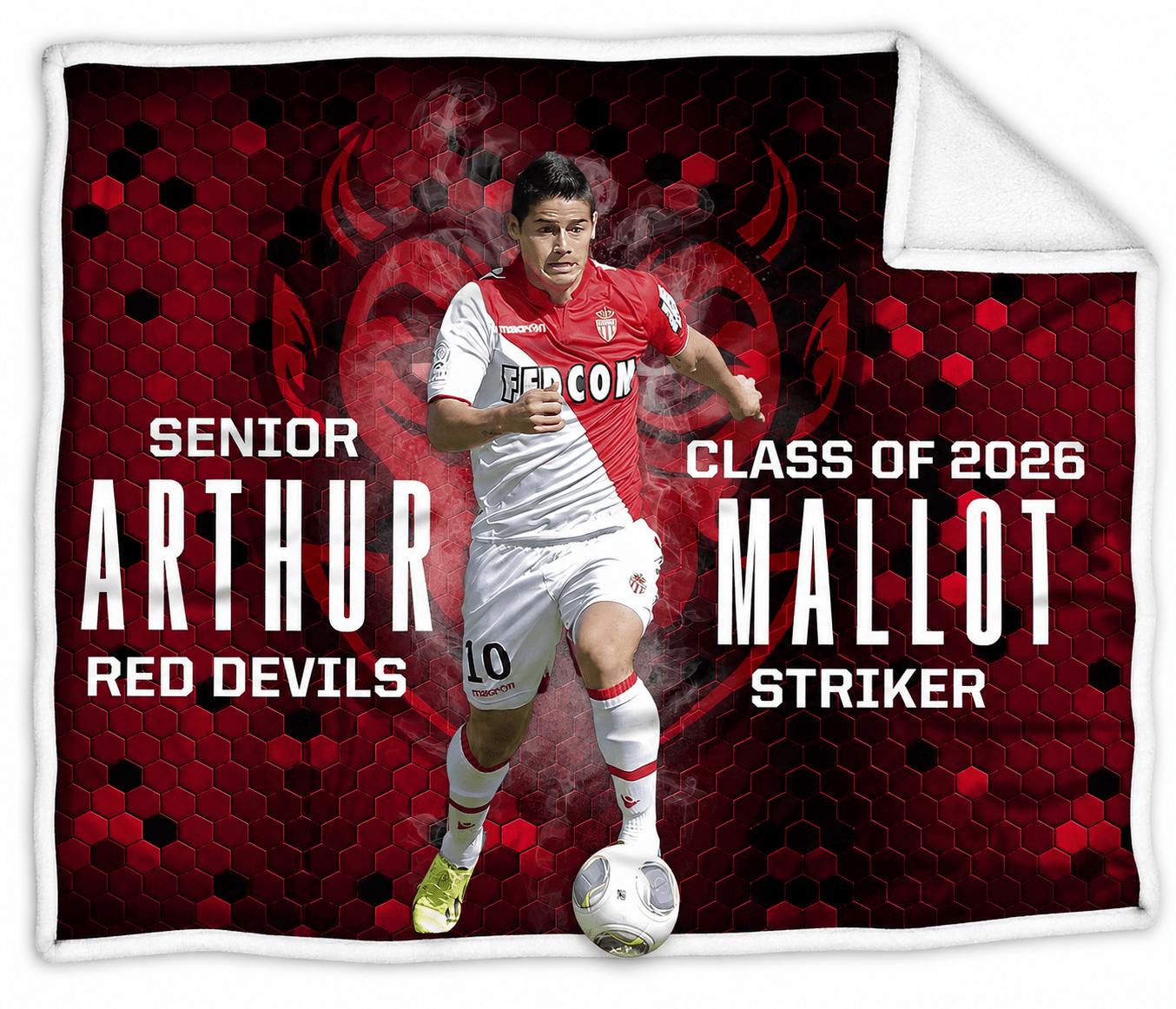 Custom Sherpa Stadium Photo Blanket
