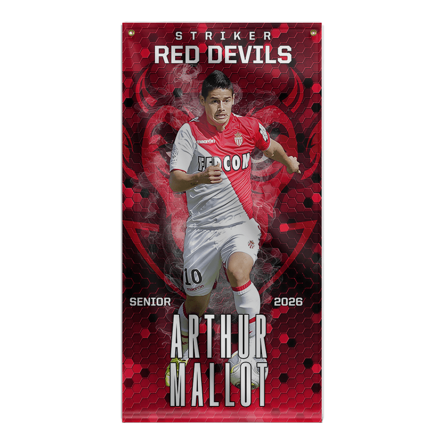 Custom Senior Athlete Banner