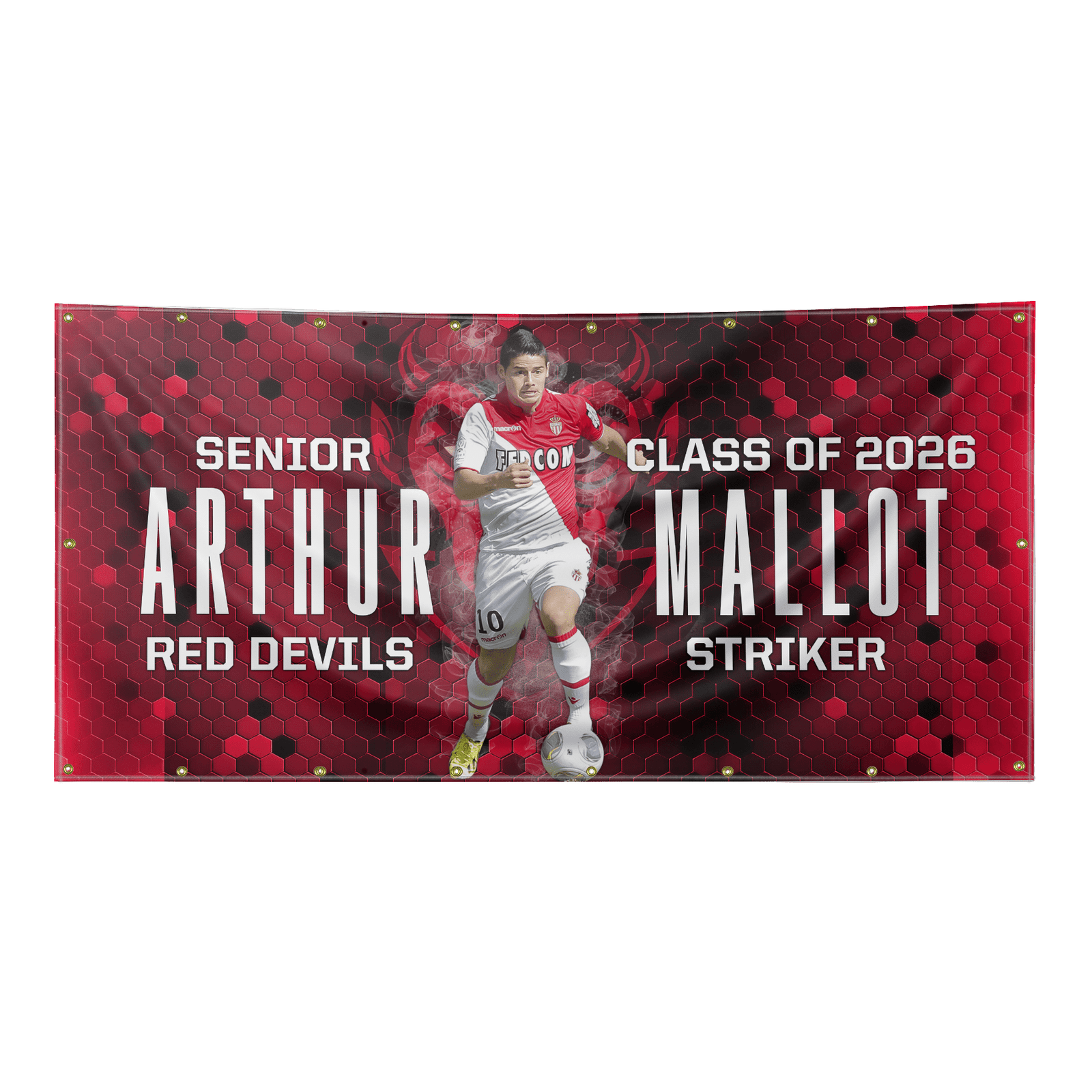 Custom Senior Athlete Banner