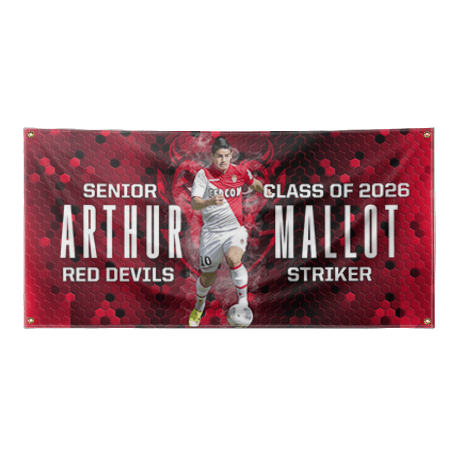 Custom Senior Athlete Banner