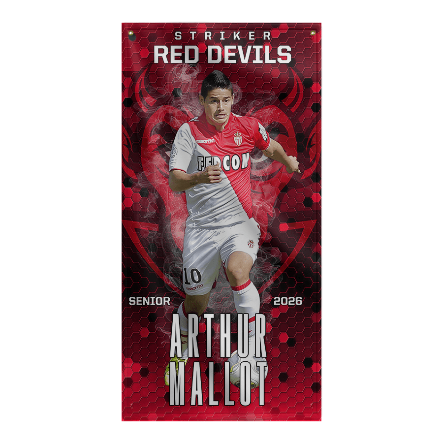 Custom Senior Athlete Banner