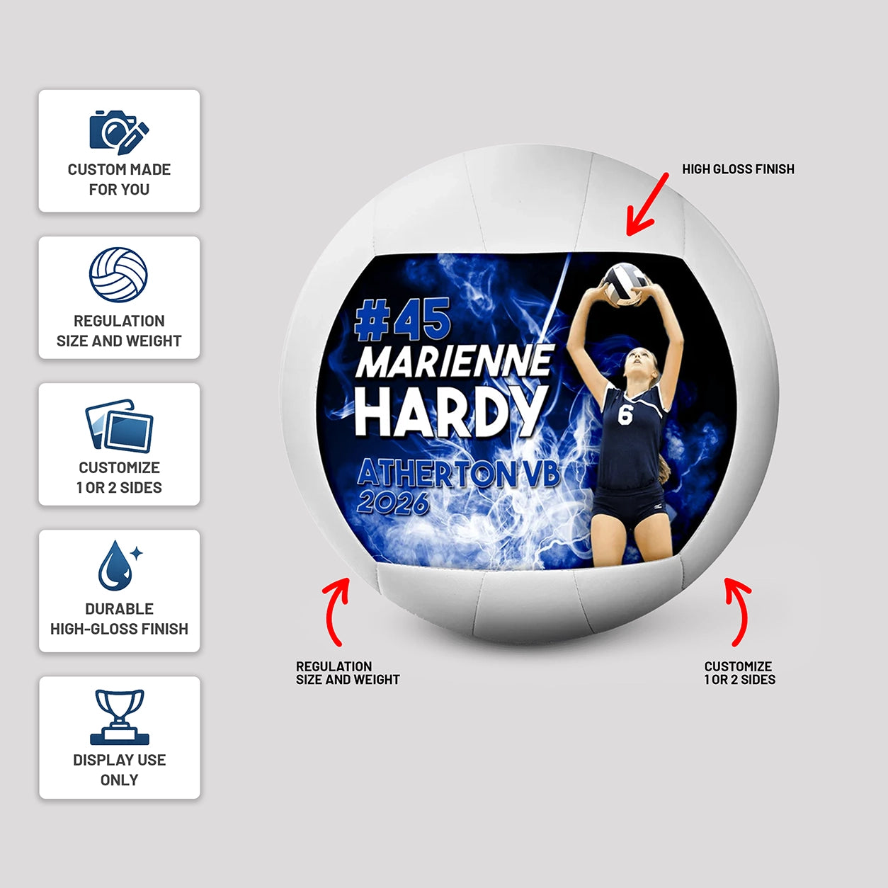 Custom Photo Volleyball