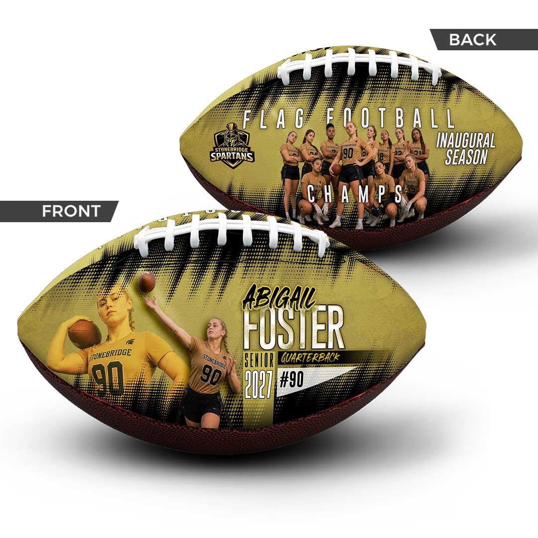 Custom Photo Flag Football