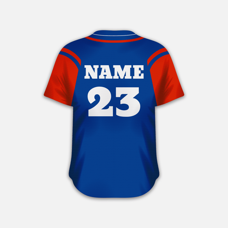 Baseball Jersey Back Magnet