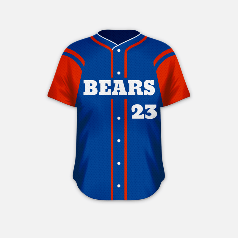 Baseball Jersey Front Magnet
