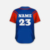 Baseball Jersey Back Magnet