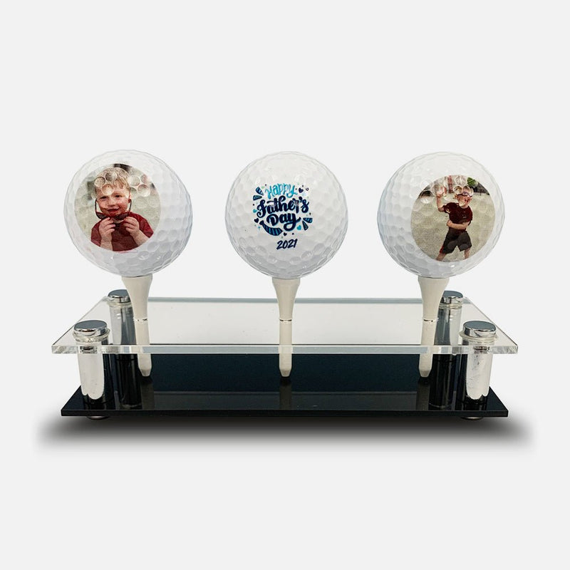 Acrylic Custom Golf Ball Display Stand