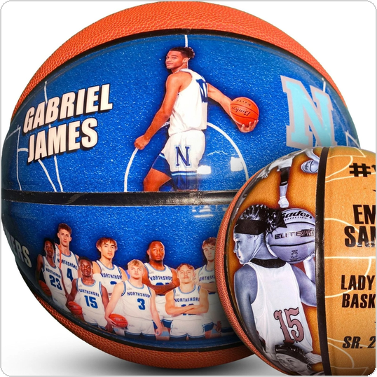 Custom Photo Basketballs | Personalized Gifts for Players & Coaches ...