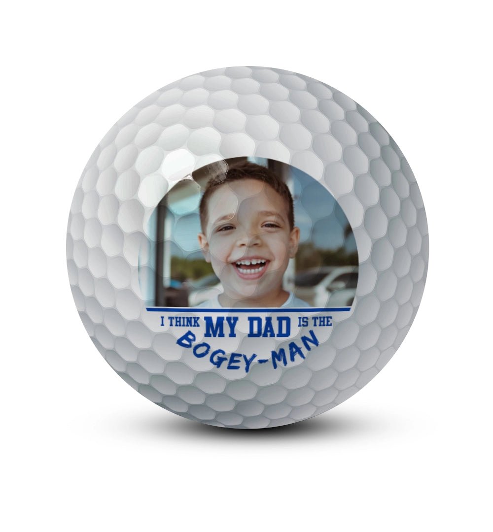 Custom dad gift golf ball - Titleist Pro V1 - 12 Pack - Photos