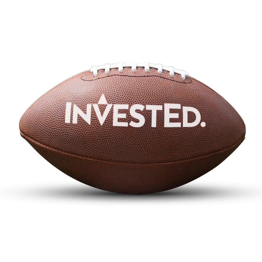 Custom logo football - Red - 1 Logo